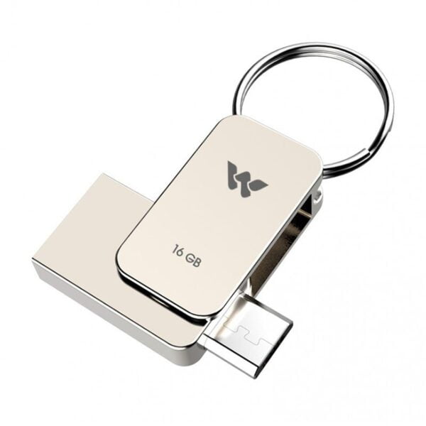 Walton 16GB USB 2.0 Dual Connectors (USB & Micro USB) Pen Drive - WO2016P012