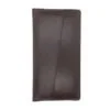 Long Slim Brown Leather Wallet For Men